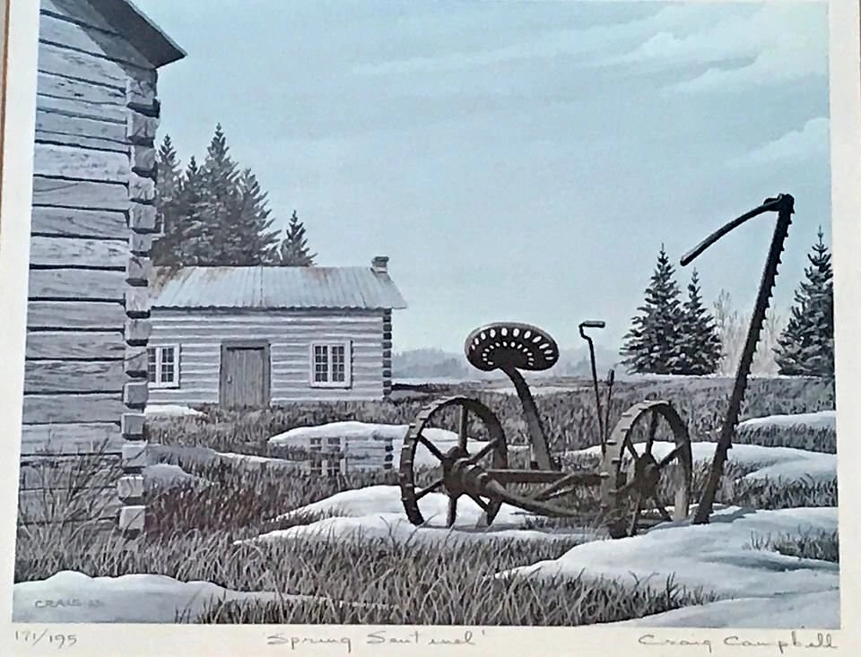 Craig Campbell, LTD ED Print, "Spring Sentinel"