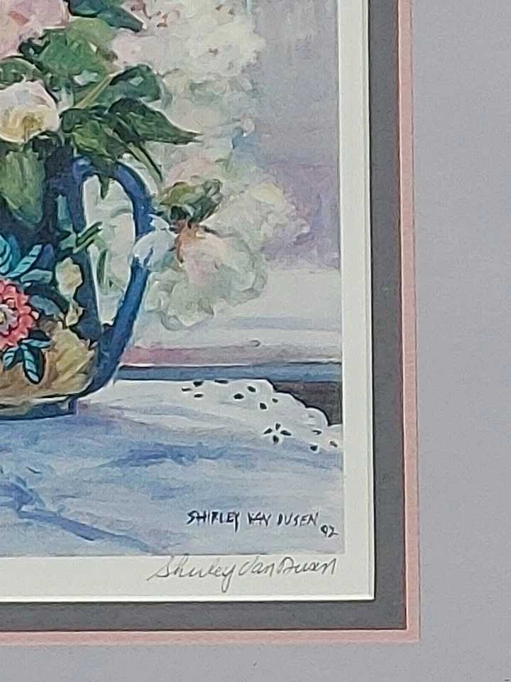 Shirley Van Dusen Decorative Art Print Signed - photo 2