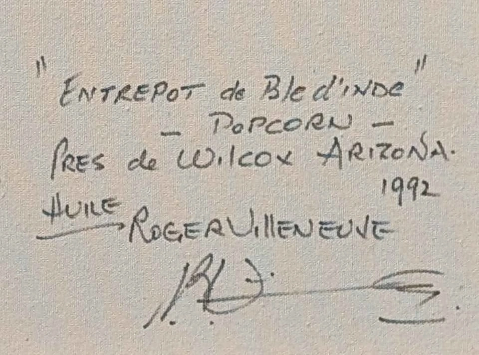 Roger Villeneuve, Signed & Dated Oil Painting - photo 3