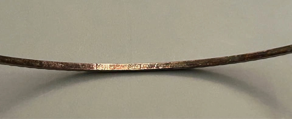 Vintage Sterling Silver Bangle - photo 2