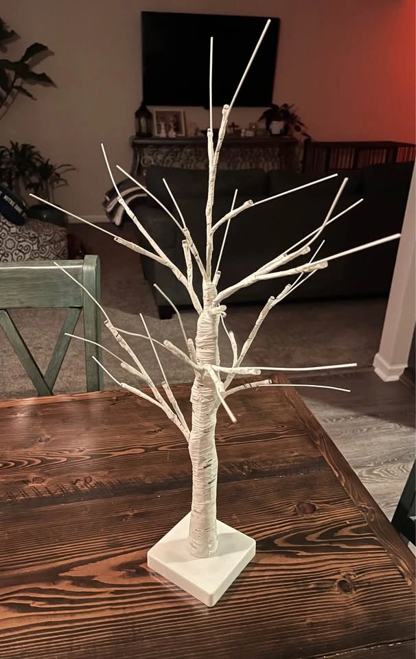 Battery operated Birch Tree - photo 2
