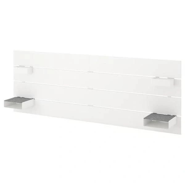 Ikea BRIMNES Bed Frame w/ Storage & NORDLI Headboard - Queen - photo 2