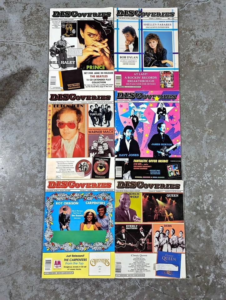 Vintage 80's - 90's Music Newspaper Magazines 50 +