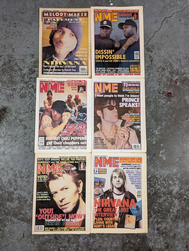 Vintage 80's - 90's Music Newspaper Magazines 50 + - photo 5