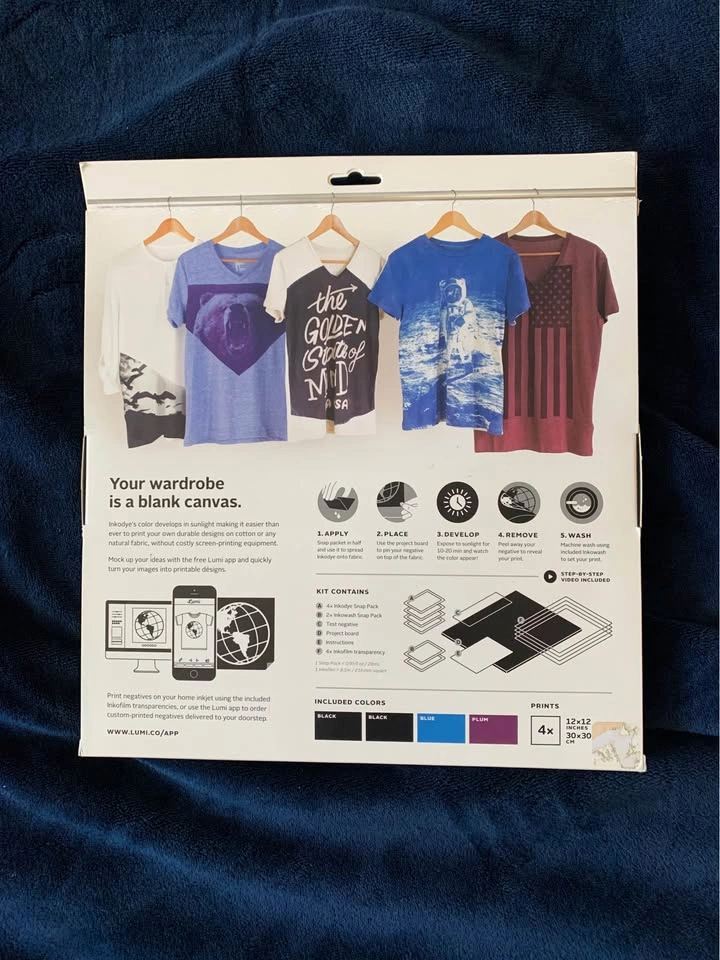 Lumi photo printing kit for fabric - photo 2