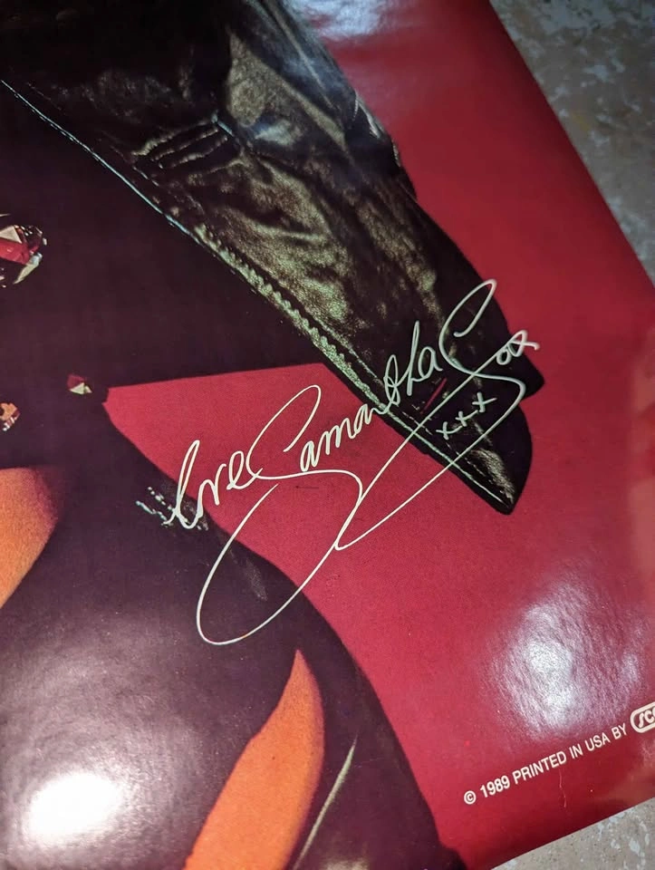 Vintage 1988 Samantha Fox Foxy Leather Posters (14 Available) - photo 2