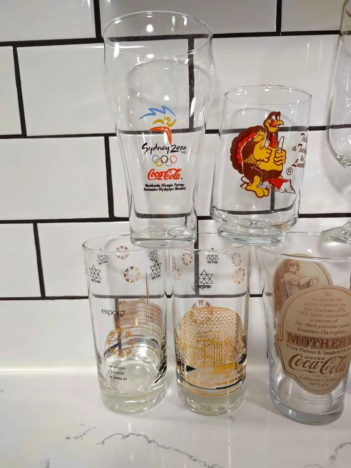 Vintage 70's - 2000's Glasses/Beer Assortment x16 - photo 5