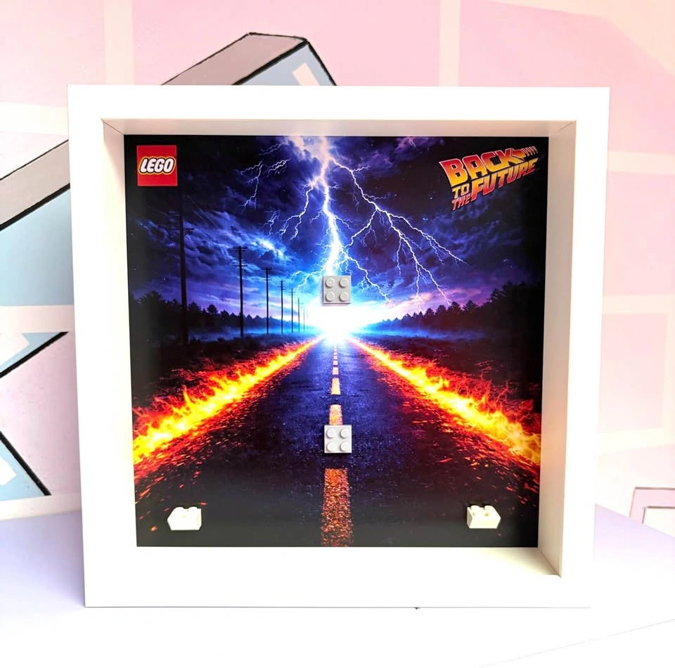 Display Case Frame for Lego Speed Champions DeLorean DMC Back to - photo 2