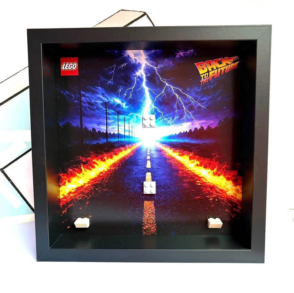 Display Case Frame for Lego Speed Champions DeLorean DMC Back to - photo 4