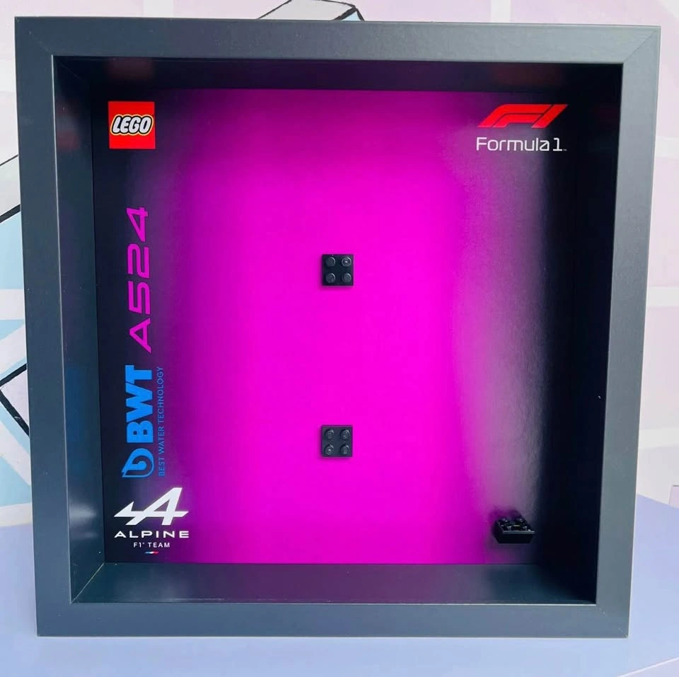 Display Case Frame for Lego SpeedChampions Alpine BWT F1 77248 - photo 2