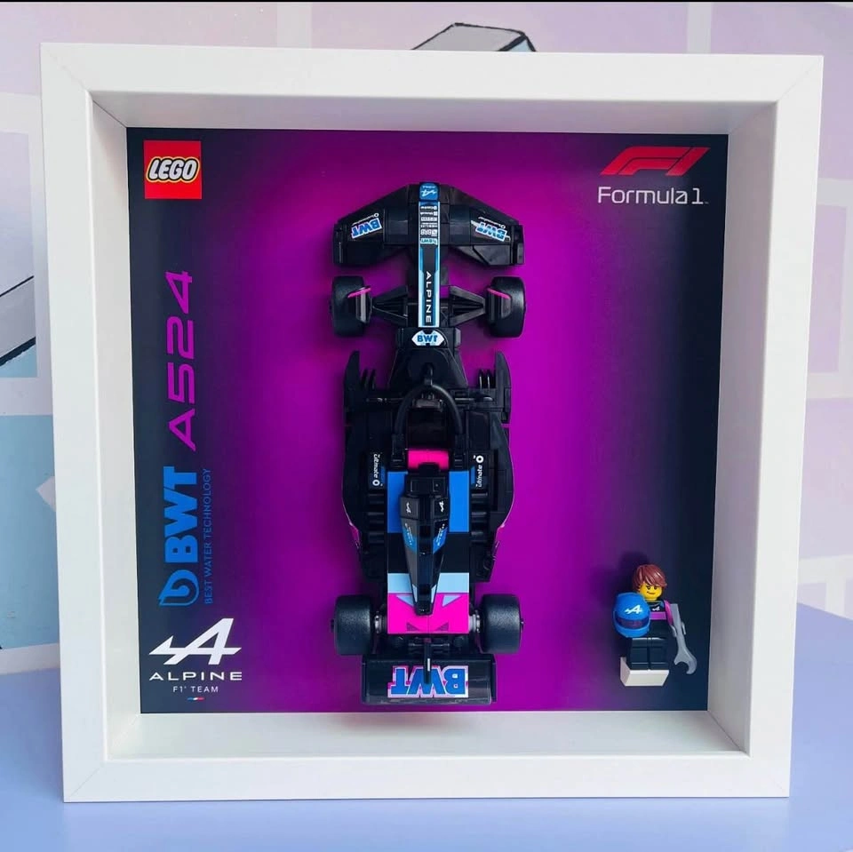 Display Case Frame for Lego SpeedChampions Alpine BWT F1 77248 - photo 3