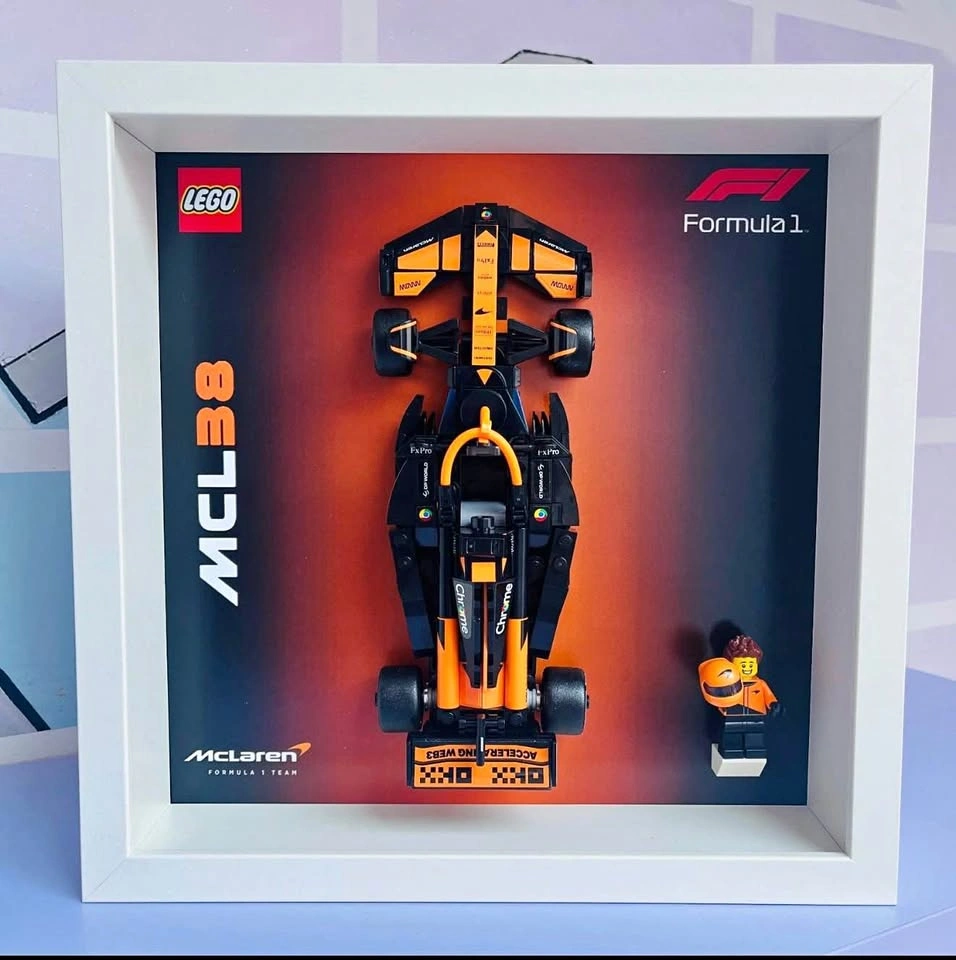 Display Case Frame for Lego SpeedChampions McLaren F1 77251