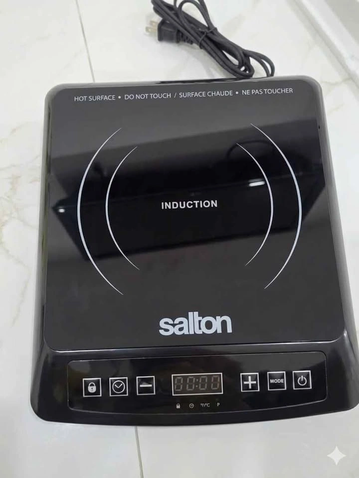 Salton Portable Induction Cooktop – Like New in Box - photo 2