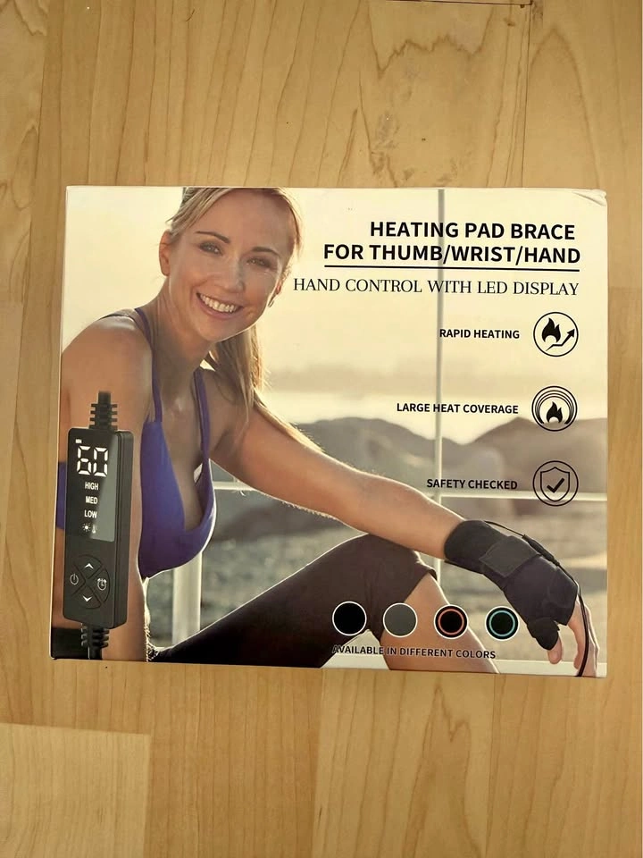 Electric Thumb & Wrist Heating Pad for Hand Arthritis