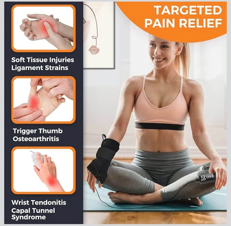 Electric Thumb & Wrist Heating Pad for Hand Arthritis - photo 5