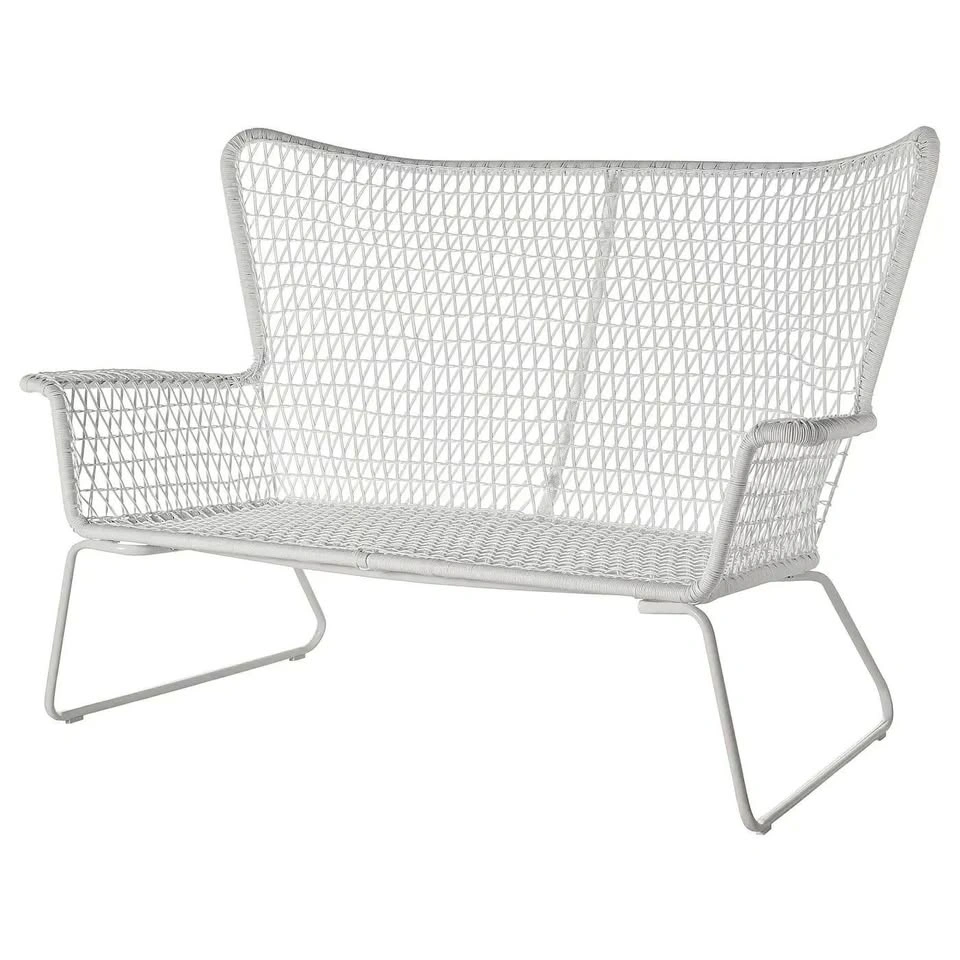 IKEA HÖGSTEN Outdoor Loveseat - White