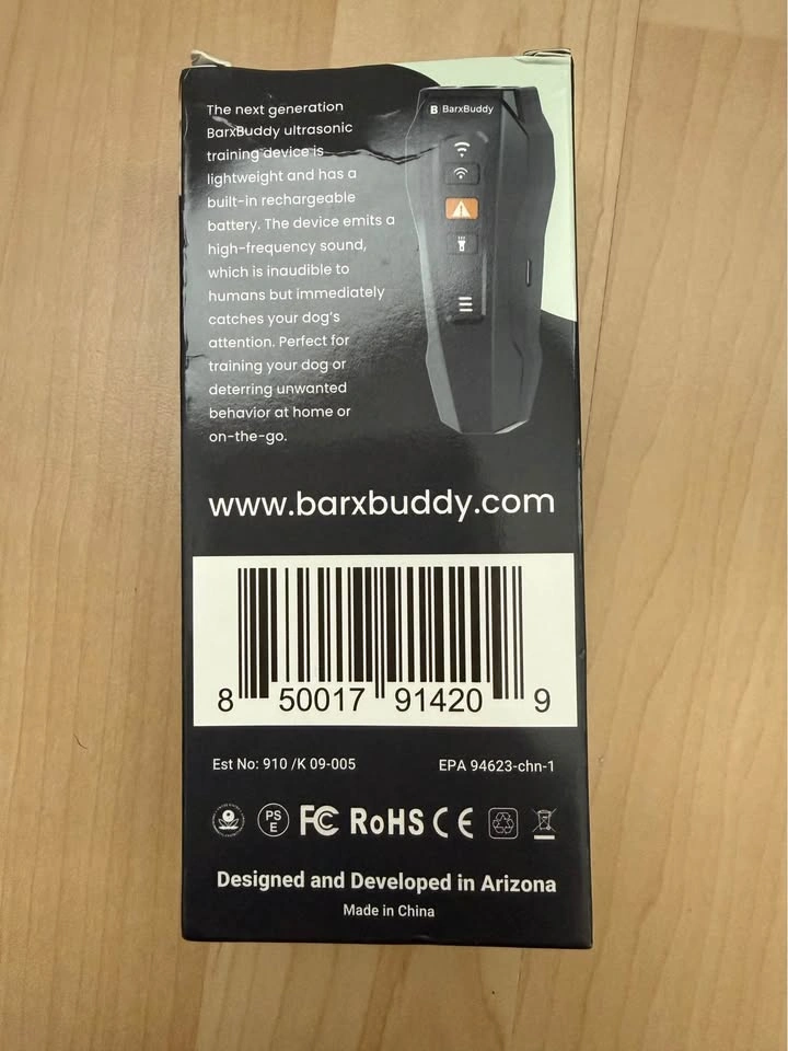 BRAND NEW BarxBuddy Ultrasonic Dog Trainer - photo 2