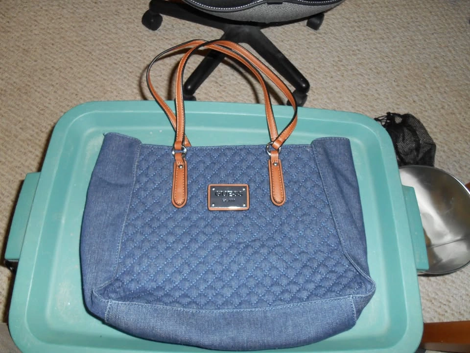 DENIM GUESS PURSE