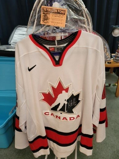 Martin Brodeur Autographed 2002 Olympic Jersey