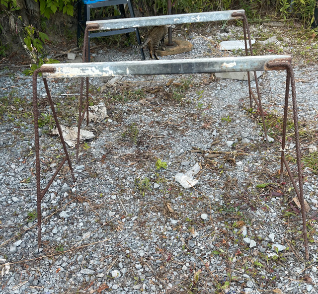 Homemade Sawhorses