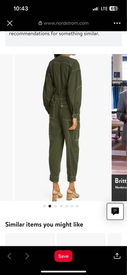 Ulla Johnson Balloon Sleeve Jumpsuit - photo 2