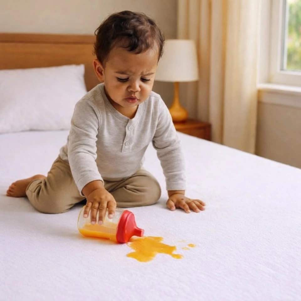 Premium Waterproof Bamboo Mattress Protector - photo 2
