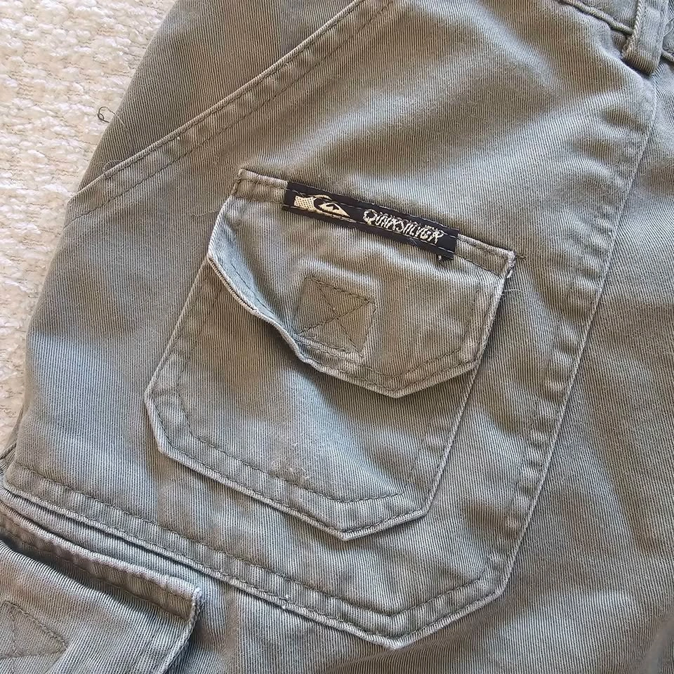 Quiksilver Men’s Cargo Shorts Size 34 - photo 4