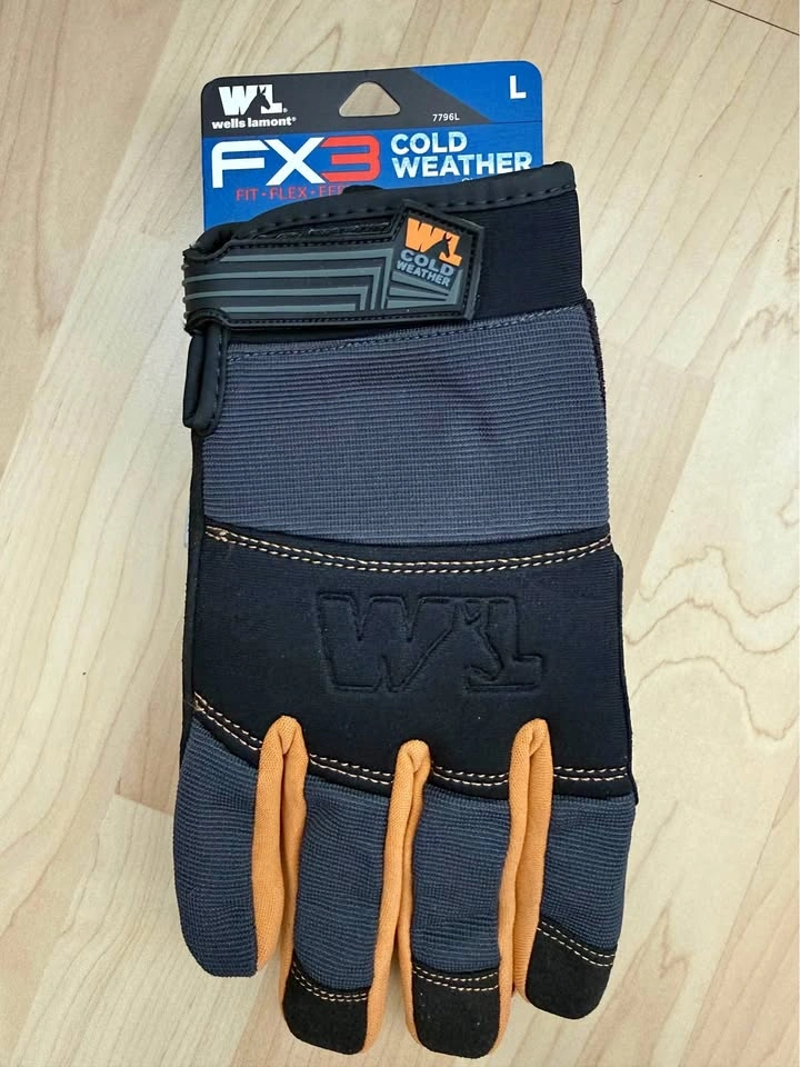 BRAND NEW Wells Lamont FX3 Cold Weather Work Gloves – Size Large