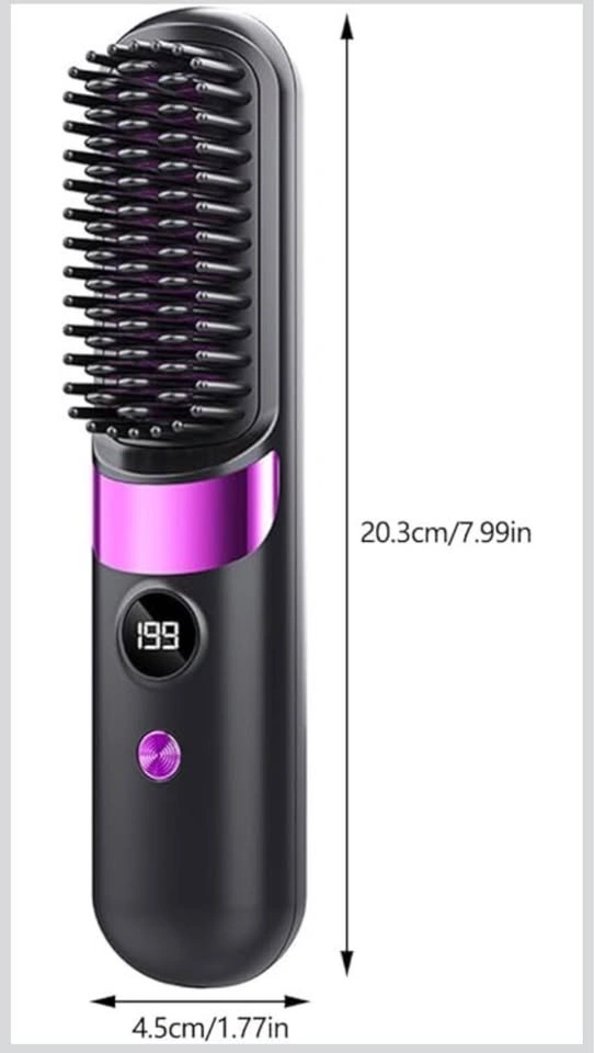 BRAND NEW Wireless Straightening Comb F9 – Style Faster, Stay Sm - photo 5