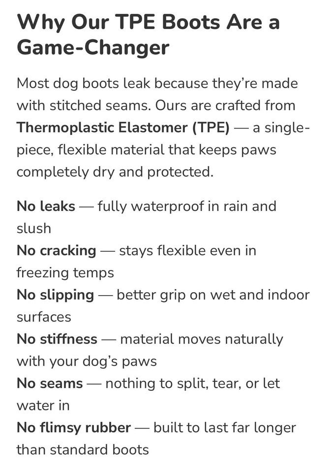 Walkee Paws LG Suspender Dog Boots - photo 5