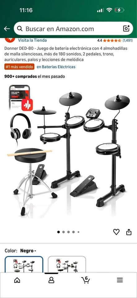 New electronic drums