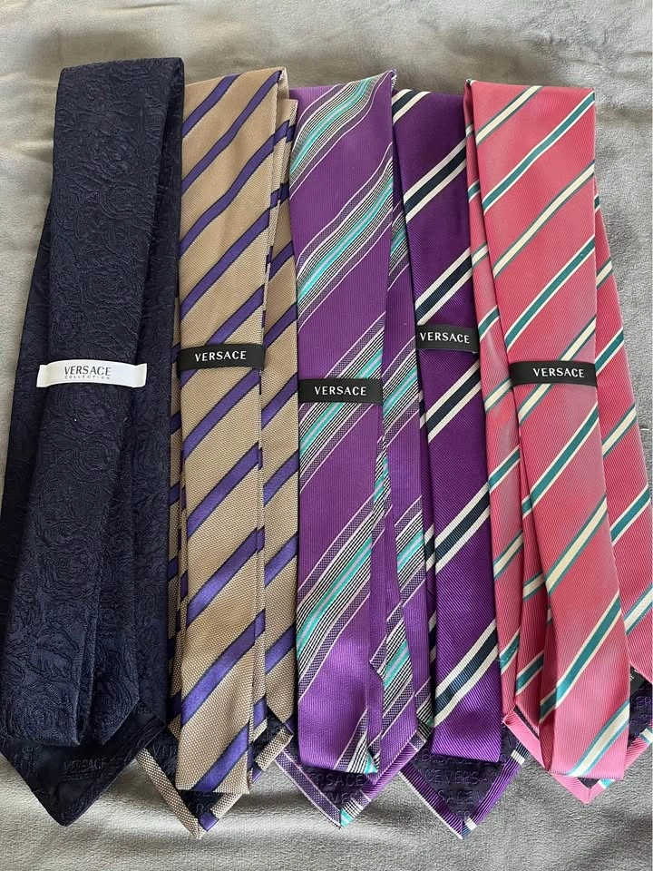 90s Vintage Medusa Head Versace Silk Ties - photo 2