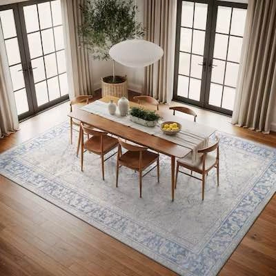 Brand new! LARGE Washable Area Rug Modern Distressed Oriental Ca - photo 3