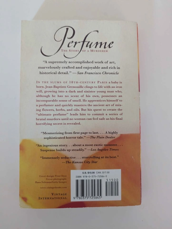 Perfume: The Story of a Murderer by Patrick Süskind Book - photo 2