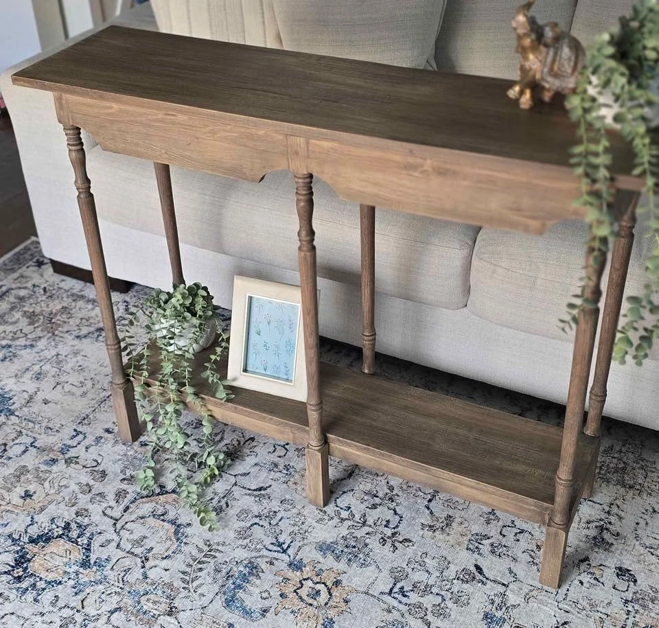 Wow! Gorgeous handmade console table. - photo 2