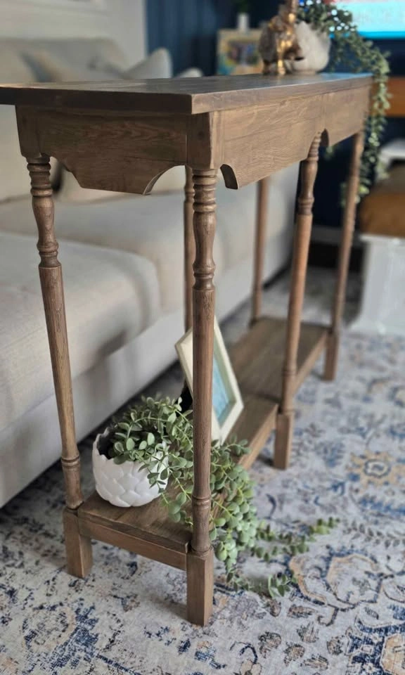 Wow! Gorgeous handmade console table. - photo 3