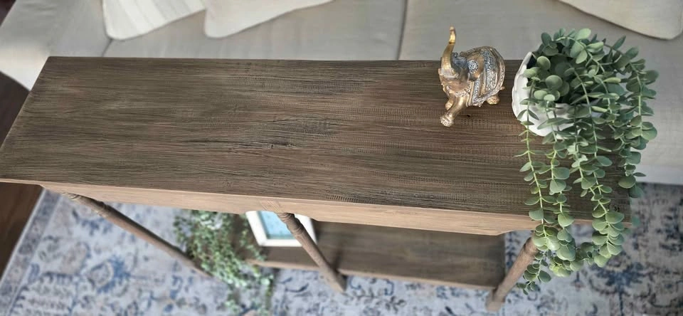 Wow! Gorgeous handmade console table. - photo 5