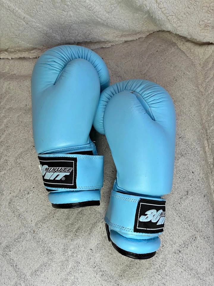 Light Blue 30 Minute Hit Boxing Gloves