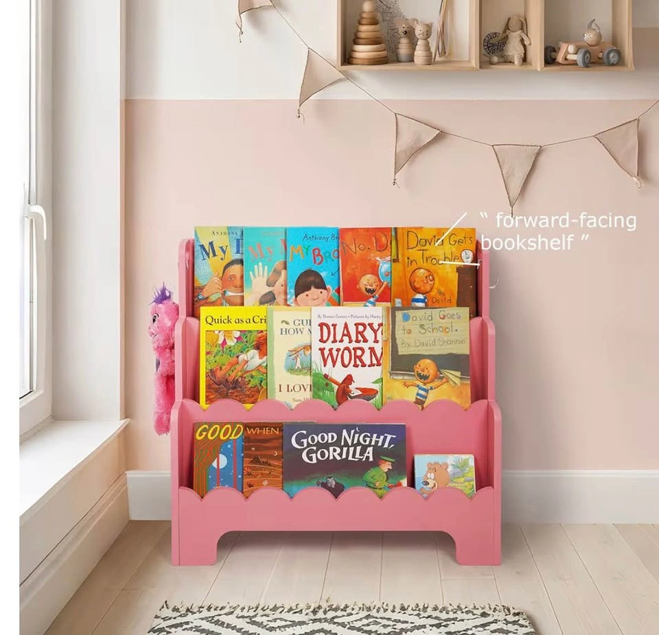 Kids Wooden Book Shelf - photo 3