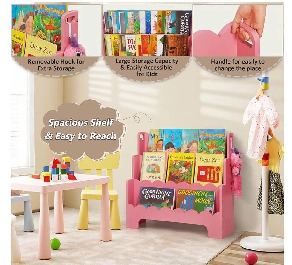 Kids Wooden Book Shelf - photo 5