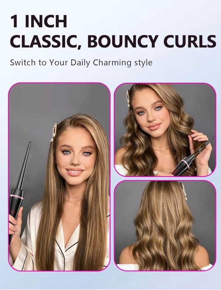 Aduarjo 5-in-1 Curling Iron Set with Thermal Brush - photo 4