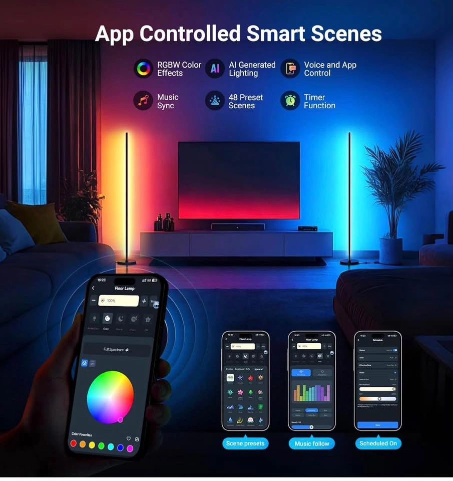 Neewer NF04 Smart LED Floor Lamp - photo 4