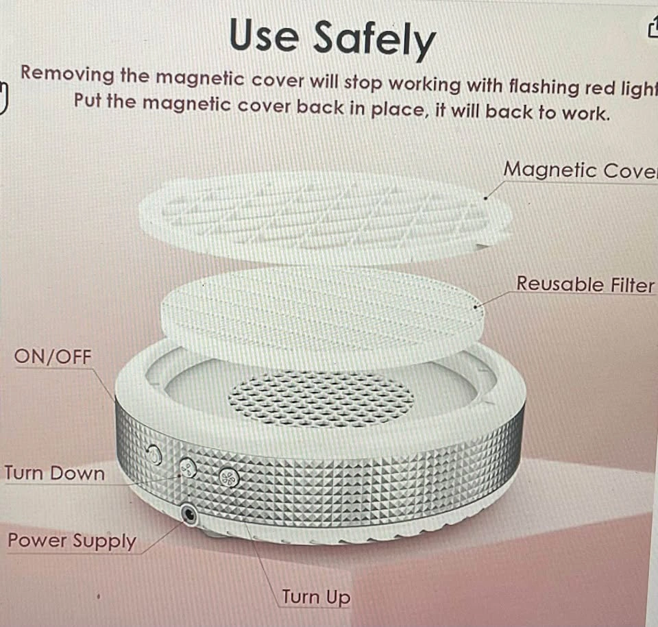Nail Tech Vacuum Fan Dust Extractor - photo 2