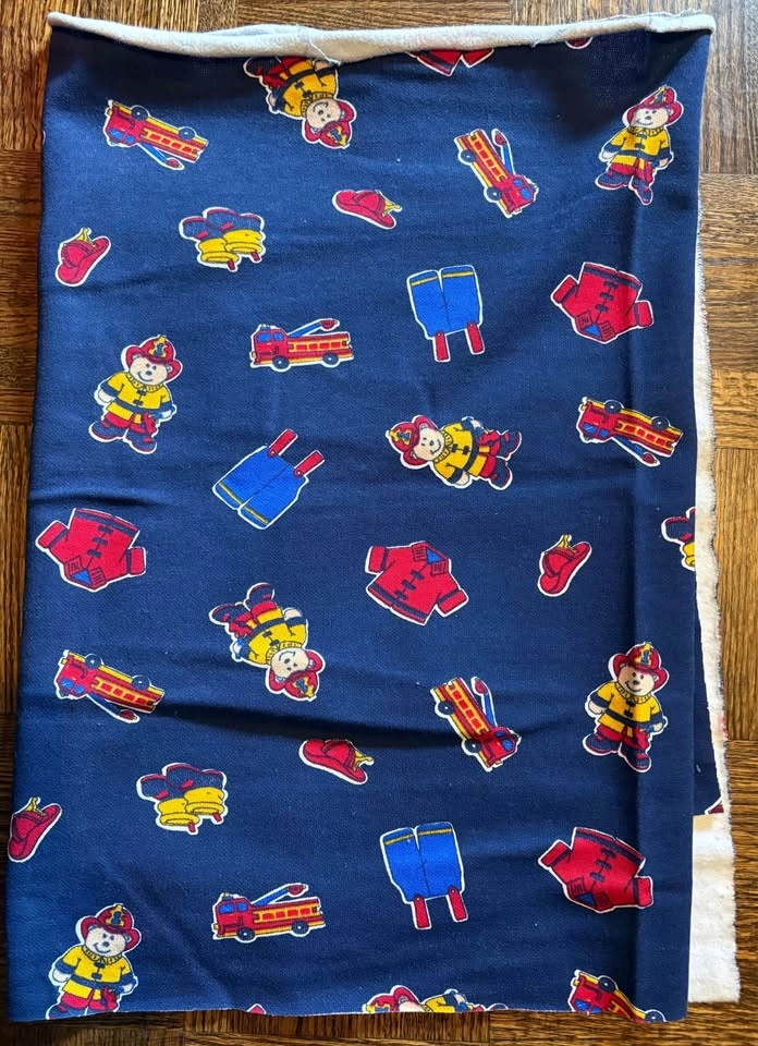 Kids Fireman Theme Fabric 60" x 19" - photo 2