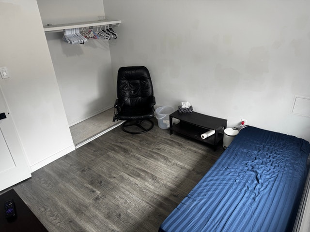 Single room shared bathroom