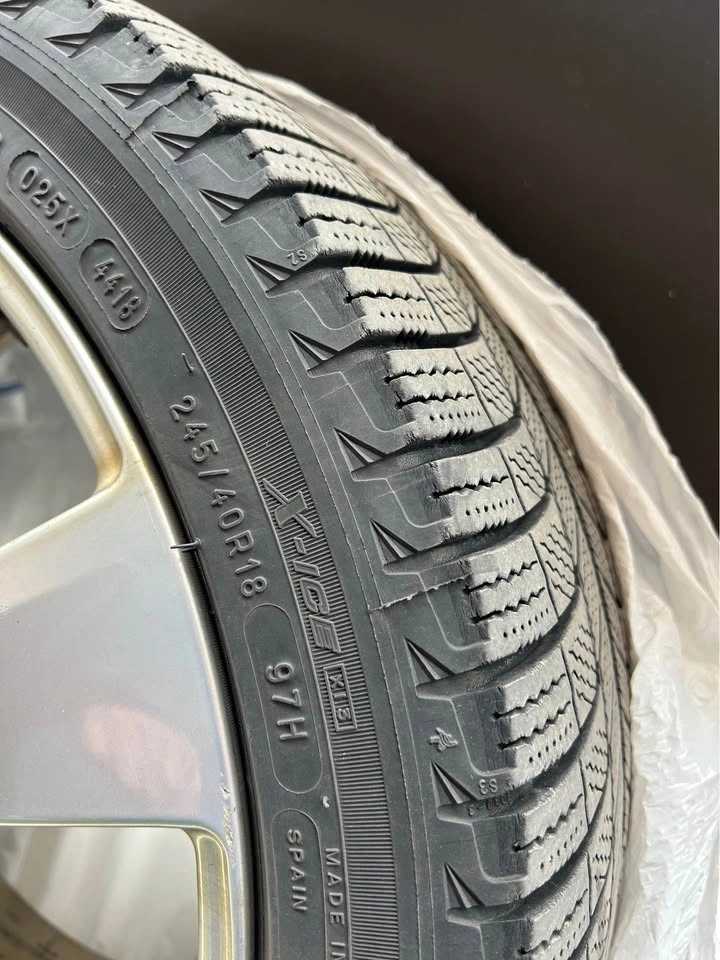 Mercedes OEM Rims + Winter Tires Michelin X-Ice XI3 - 245/40R18 - photo 2