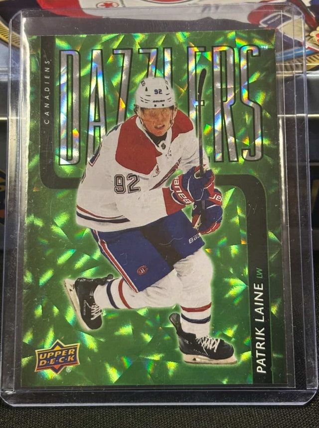 25/26 Upper Deck Series 2 Patrik Laine Dazzlers DZ-90 (Green)