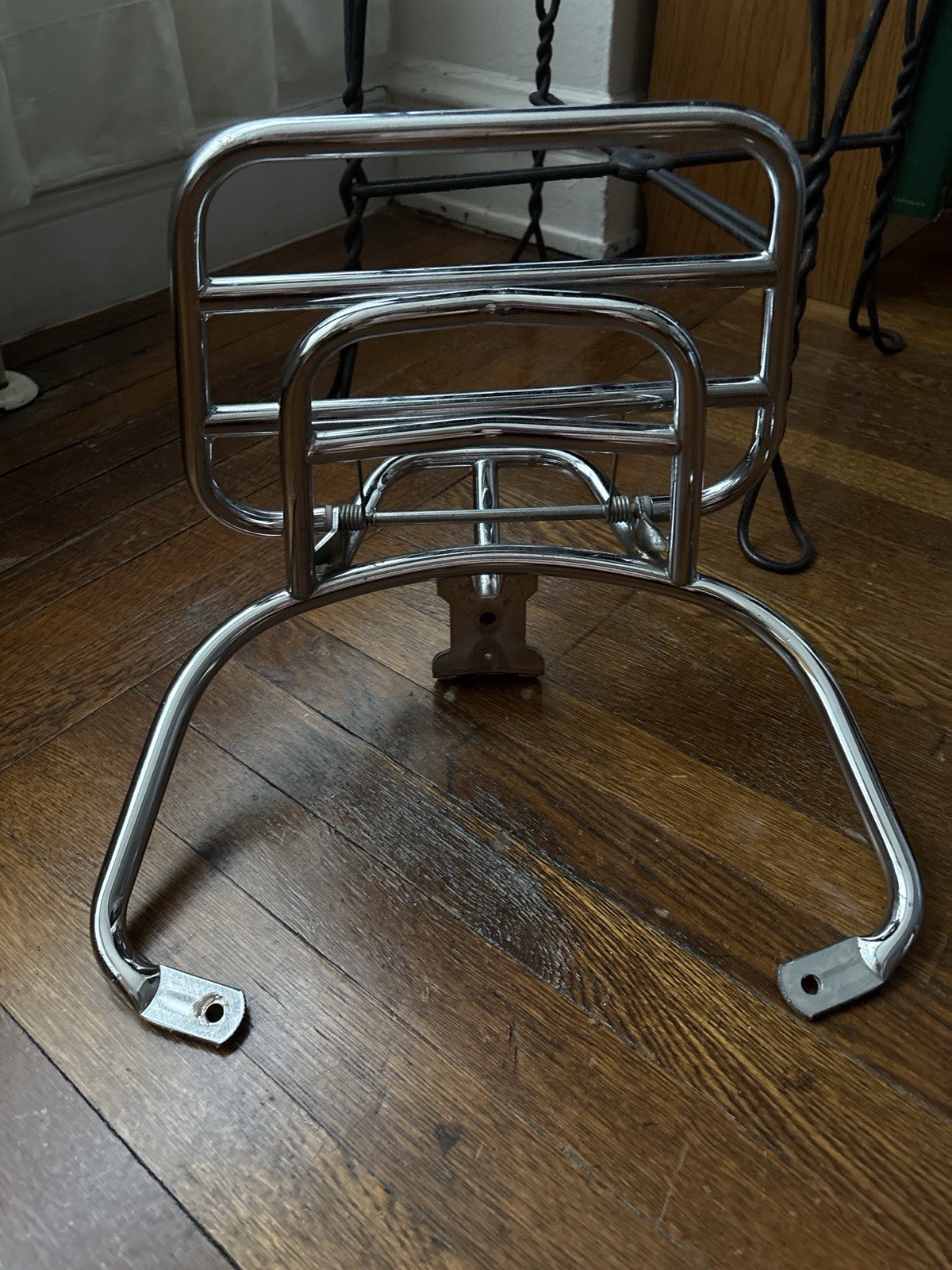 Vespa Primavera Rear Luggage Rack - Chrome - photo 2