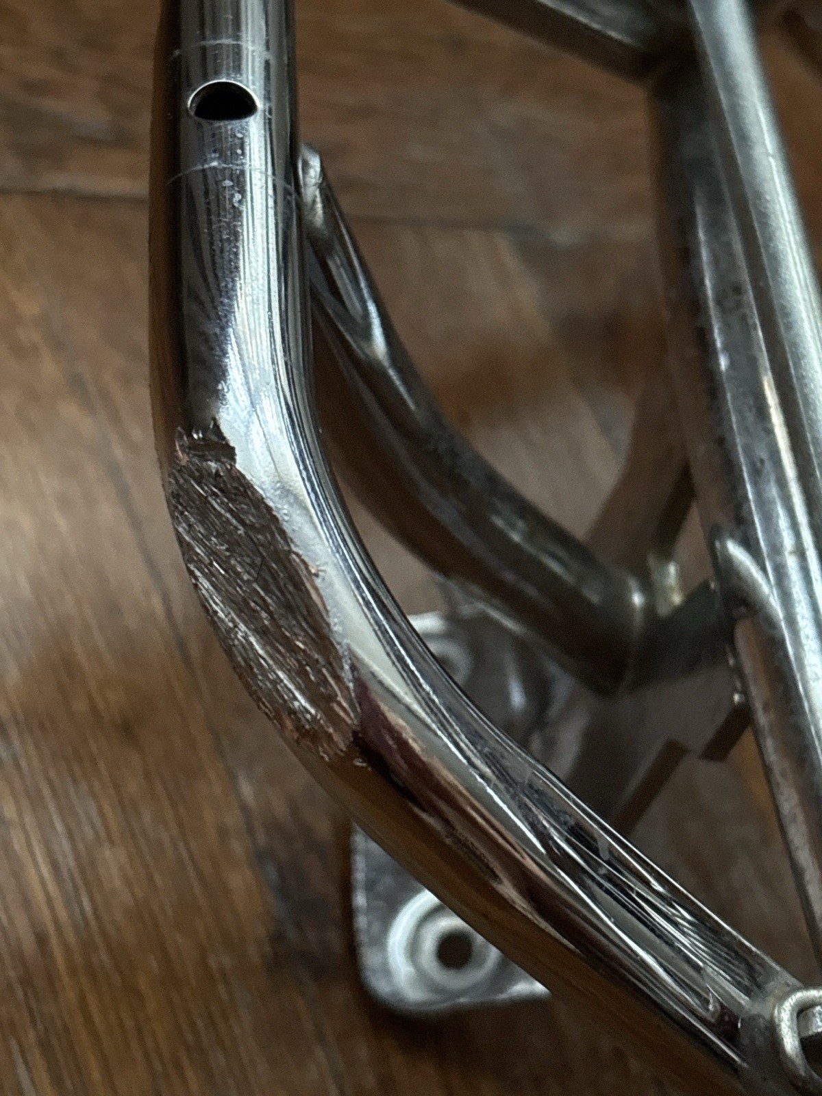 Vespa Primavera Rear Luggage Rack - Chrome - photo 4