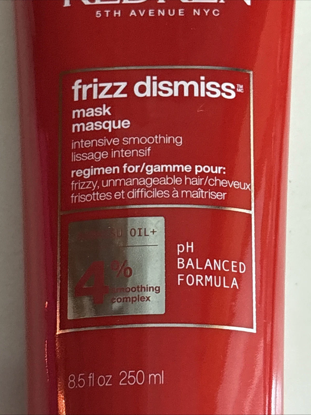 Redken Frizz Dismiss Mask Intense Smoothing Treatment 8.5oz - photo 3